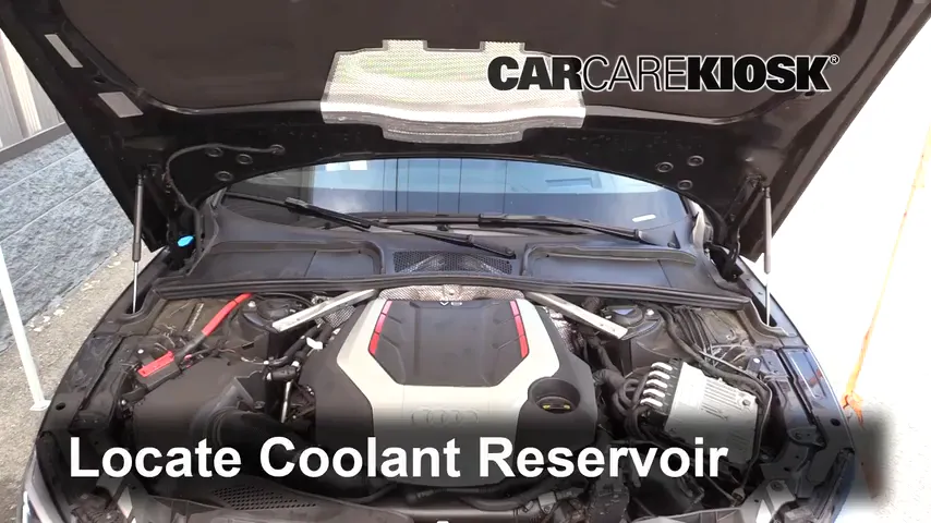 2019 Audi S5 Prestige 3.0L V6 Turbo Coupe Coolant (Antifreeze)